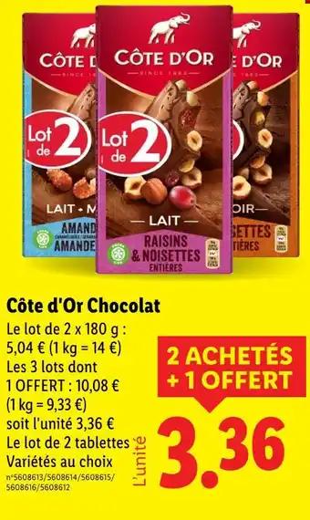 COTE D'OR Chocolat