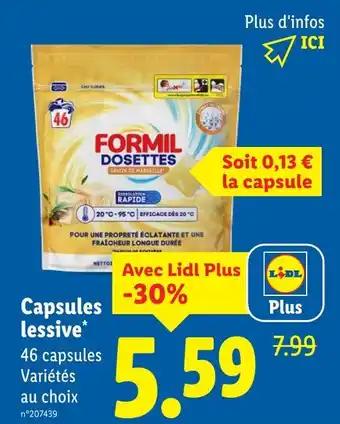 FORMIL Capsules lessive