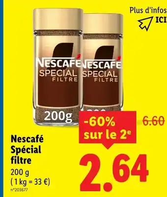 NESCAFÉ Spécial filtre