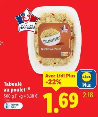 Taboulé au poulet