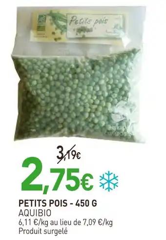 AQUIBIO Petits pois