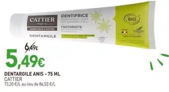 Cattier Dentargile Anis