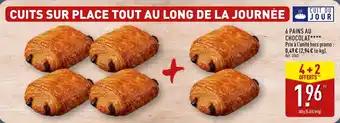 6 pains au chocolat 360 g 