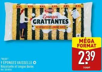 Twido 9 éponges vaisselle