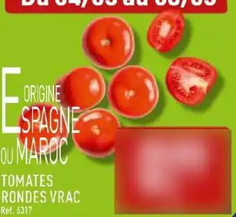 Tomates rondes vrac