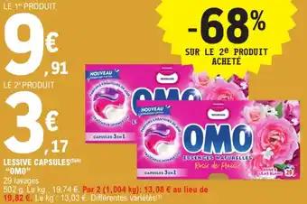 "OMO" Lessive capsules