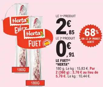 "HERTA" Le fuet 180 g 