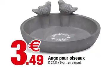 Auge pour oiseaux