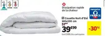 Couette Nuit d'Eté
