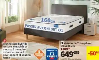 Matelas Le Triomphant