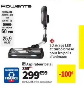 Aspirateur balai