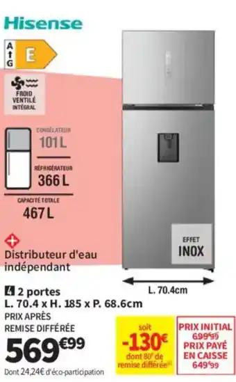 HISENSE 2 portes