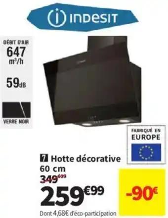 Hotte décorative