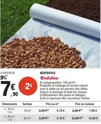 Géotextile