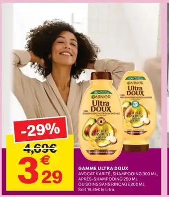 ULTRA DOUX Gamme