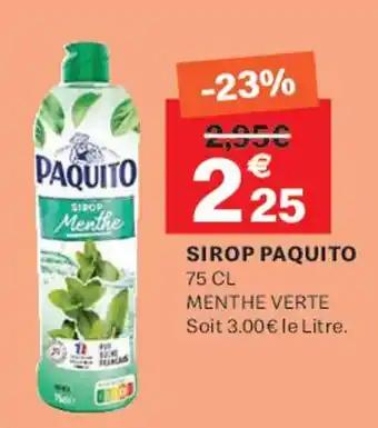 PAQUITO Sirop