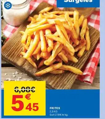 Frites 2,5 kg