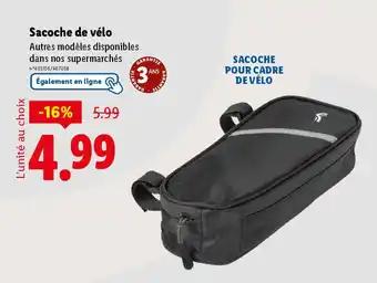 Sacoche de vélo