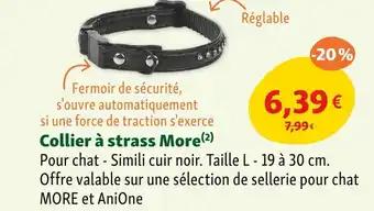 Collier à strass More