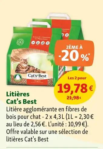 CAT'S BEST Litières