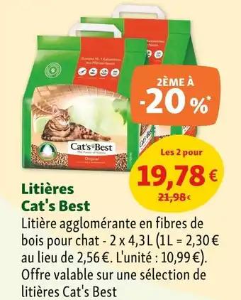 Litières Cat's Best