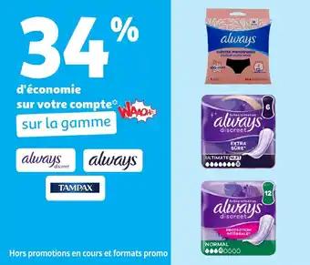 Sur la gamme always