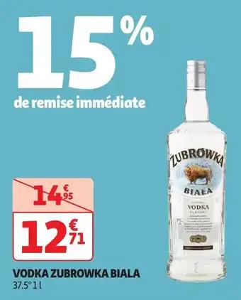 Vodka zubrowka biala 1 l