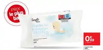 SIMPL Lingettes bébé