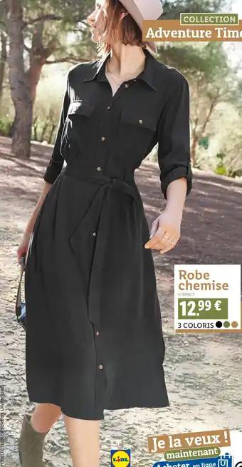 Robe chemise