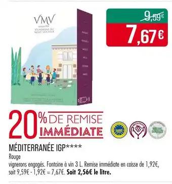 VMV Méditerranée IGP