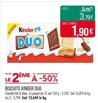 Kinder Duo Biscuits