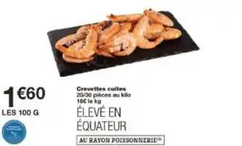 Crevettes cuites 100 g 