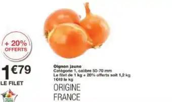 Oignon jaune 1 kg 