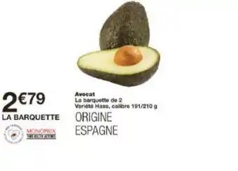 Avocat 191 / 210 g