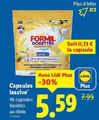 FORMIL Capsules lessive