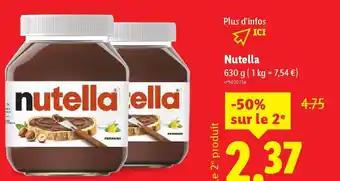 NUTELLA 630 g