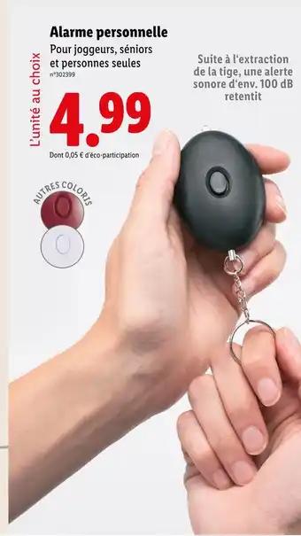 Alarme personnelle