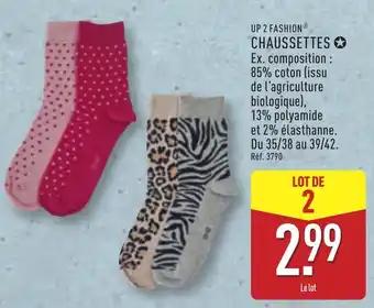 Up 2 fashion chaussettes