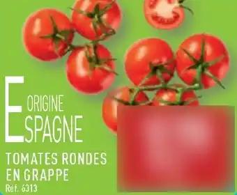 Tomates rondes en grappe