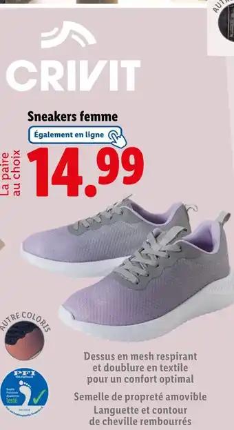 CRIVIT Sneakers femme