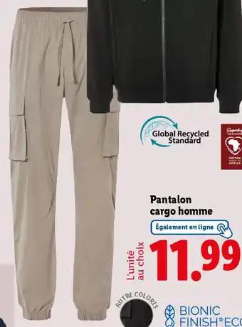 Pantalon cargo homme