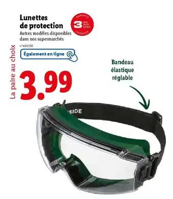 Lunettes de protection