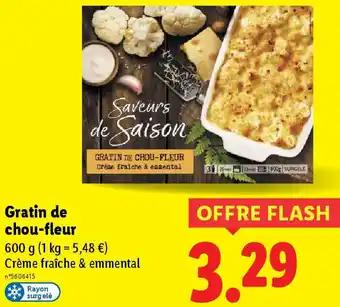Gratin de chou-fleur 600 g