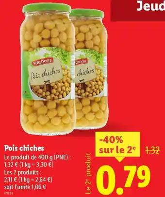 Pois chiches 400 g