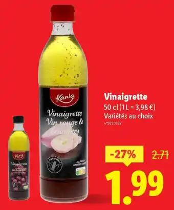 Vinaigrette 50 cl 