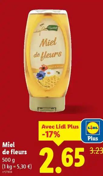 Miel de fleurs 500 g 
