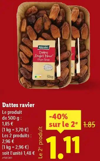 Dattes ravier 500 g 