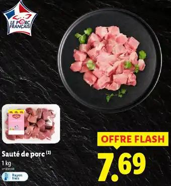 Sauté de porc 1 kg 