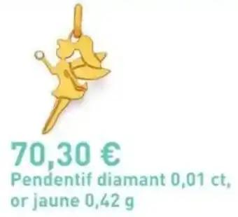 Pendentif diamant