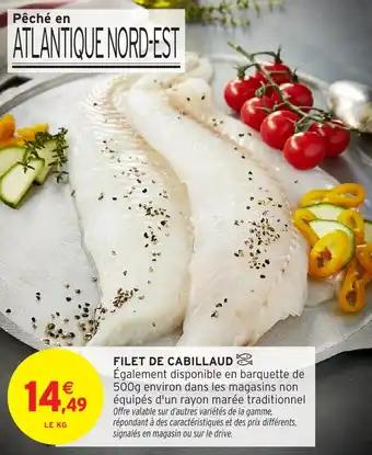 Filet de cabillaud